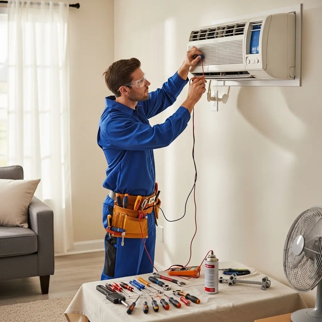 Büyükçekmece Termodinamik Termodinamik klima gaz dolumu ve bakım – Enerji verimliliği artırıldı. - Teknik servis örneği